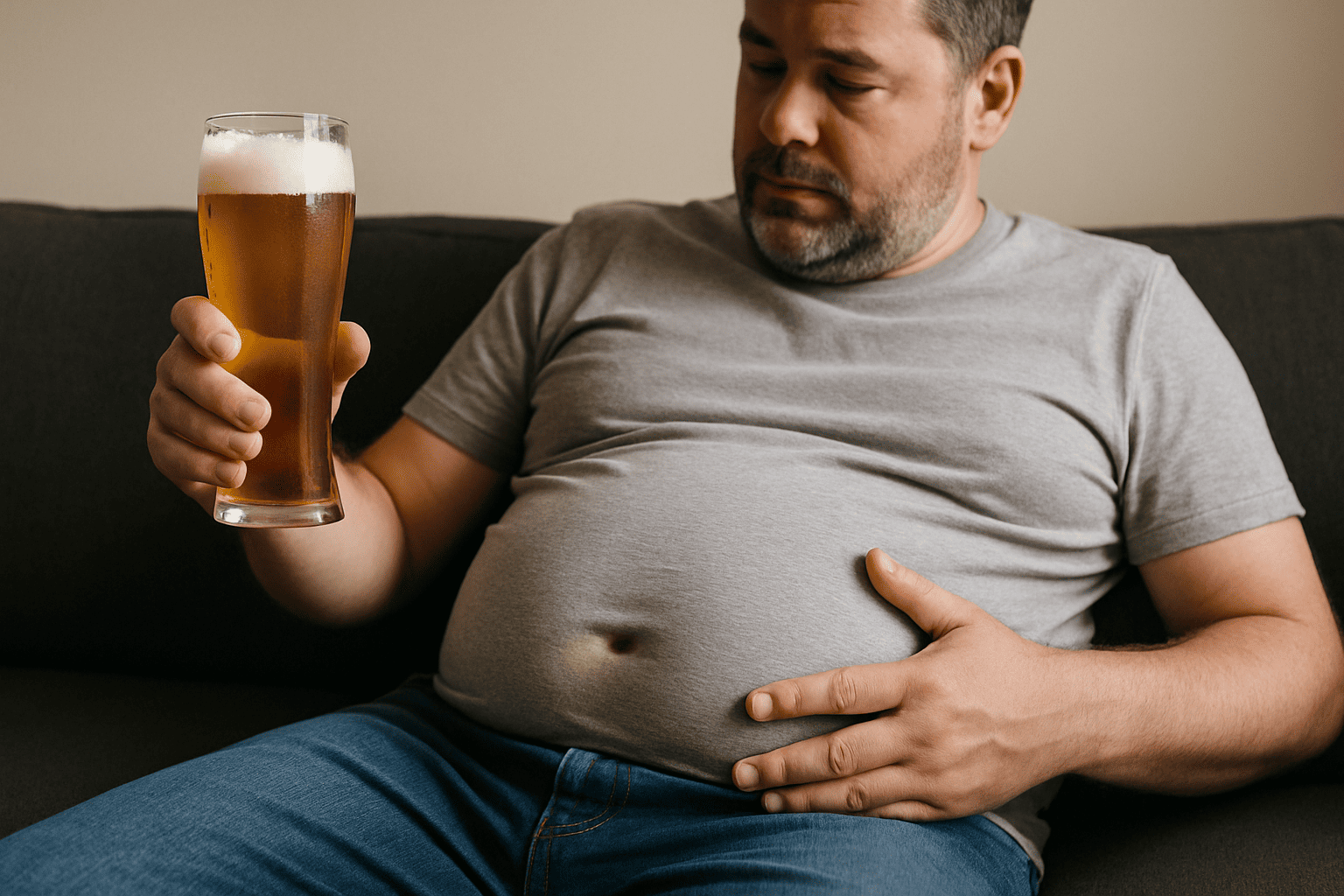 Bier macht dick