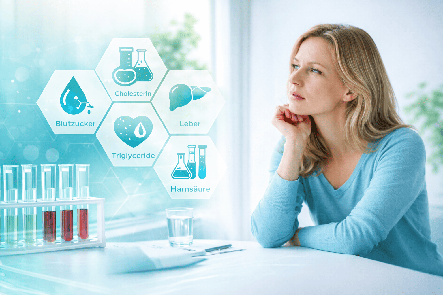 Stoffwechsel und Blutwerte beim Abnehmen mit SALOMED