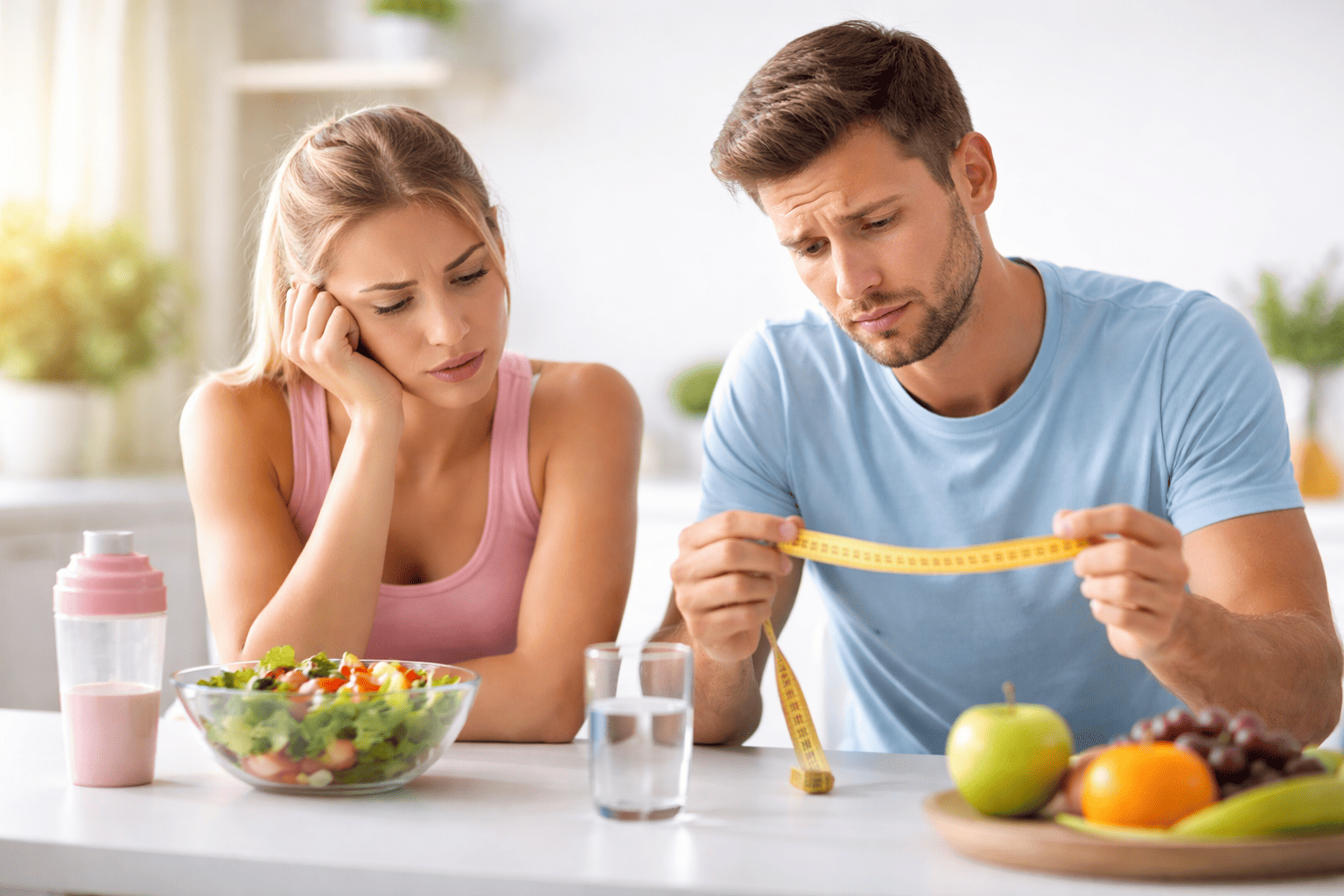 Abnehmen trotz Disziplin funktioniert nicht