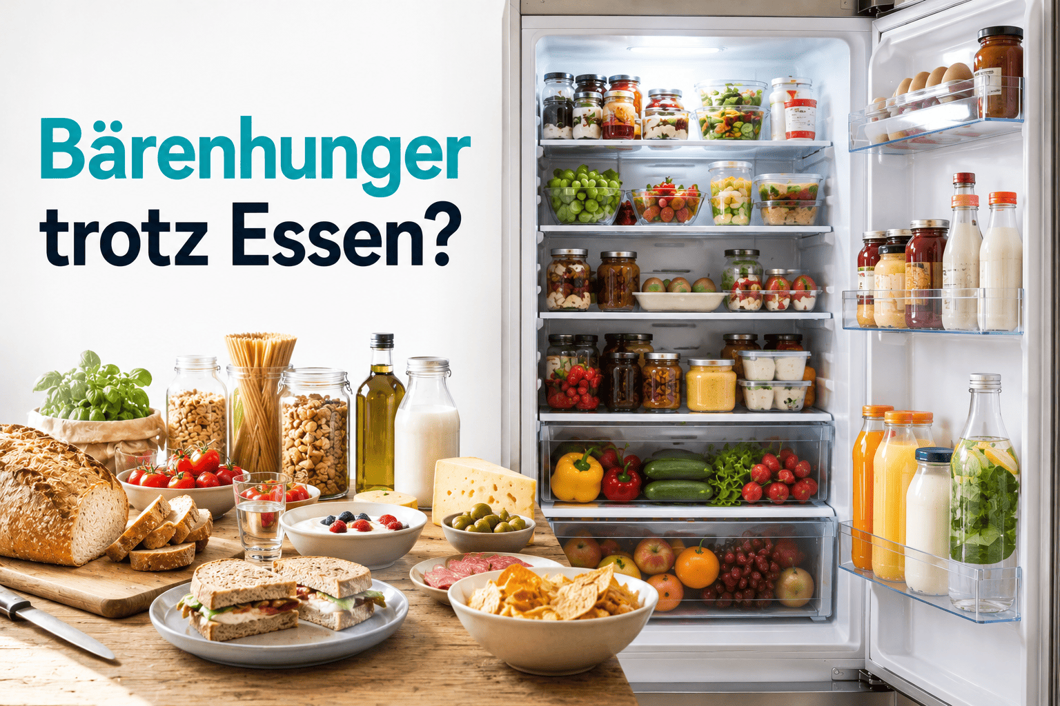 Bärenhunger trotz Essen