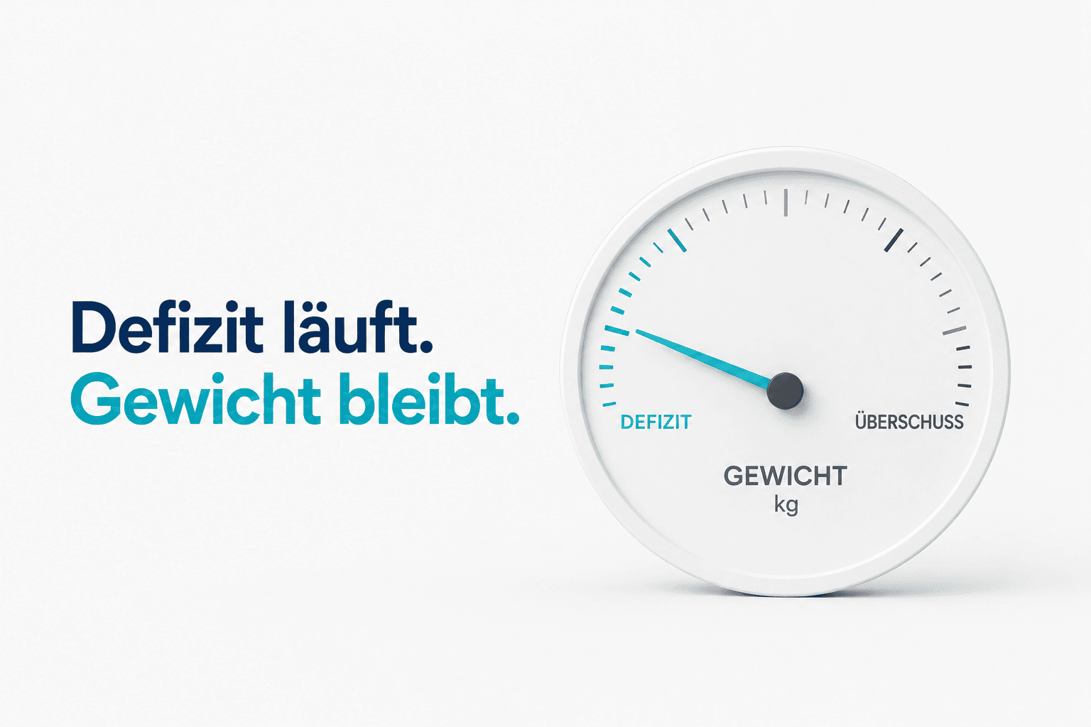 Trotz Kaloriendefizit kein Gewichtsverlust
