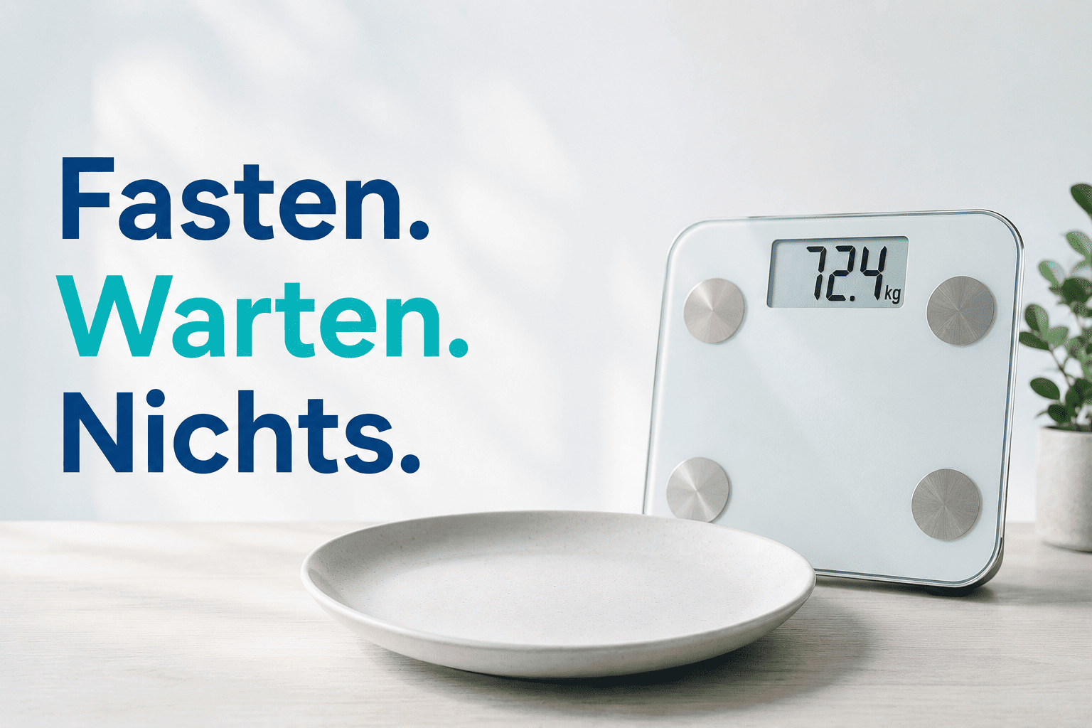 Fasten Warten Nichts trotz Intervallfasten