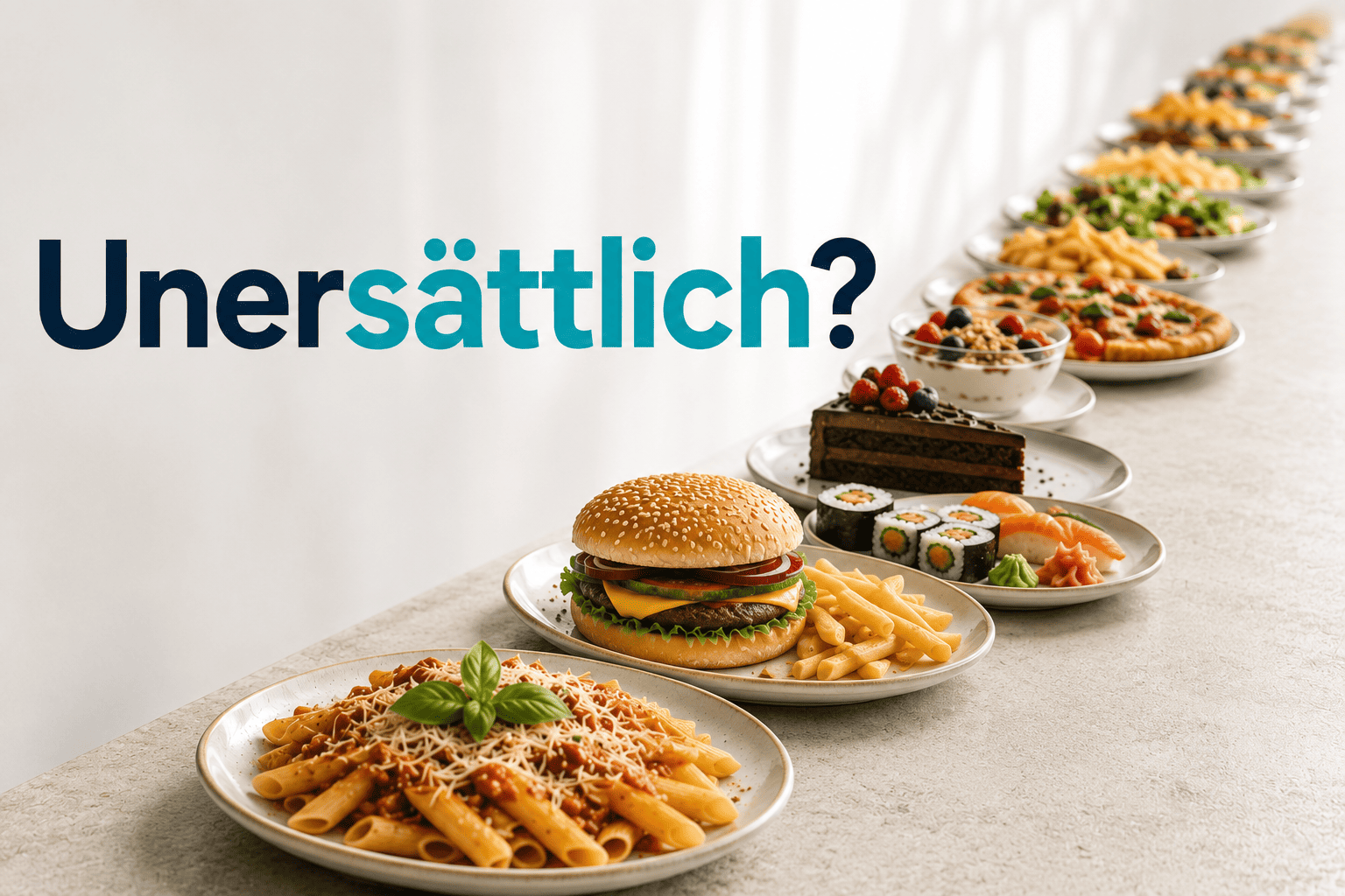 Unersättlich trotz Essen