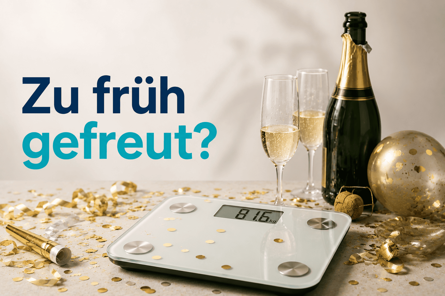 Zu früh gefreut nach dem Abnehmen