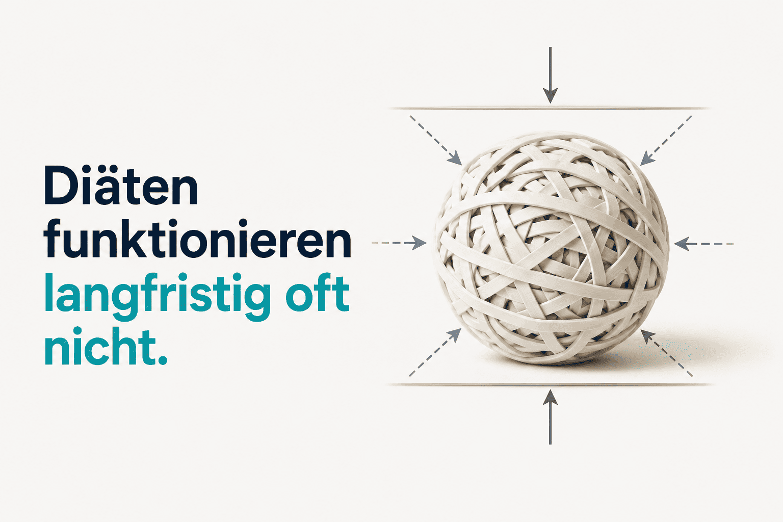 Warum Diäten langfristig oft nicht funktionieren
