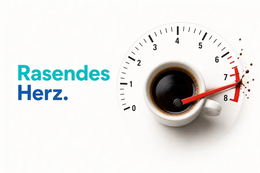 Kaffee und Herzrasen