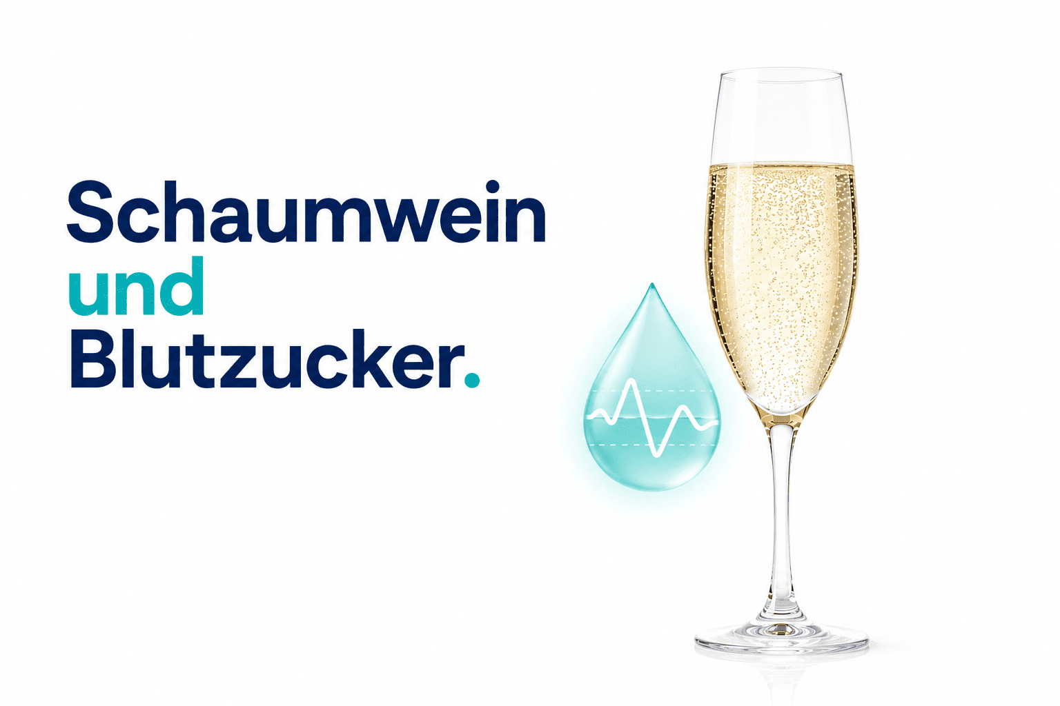 Schaumwein und Blutzucker
