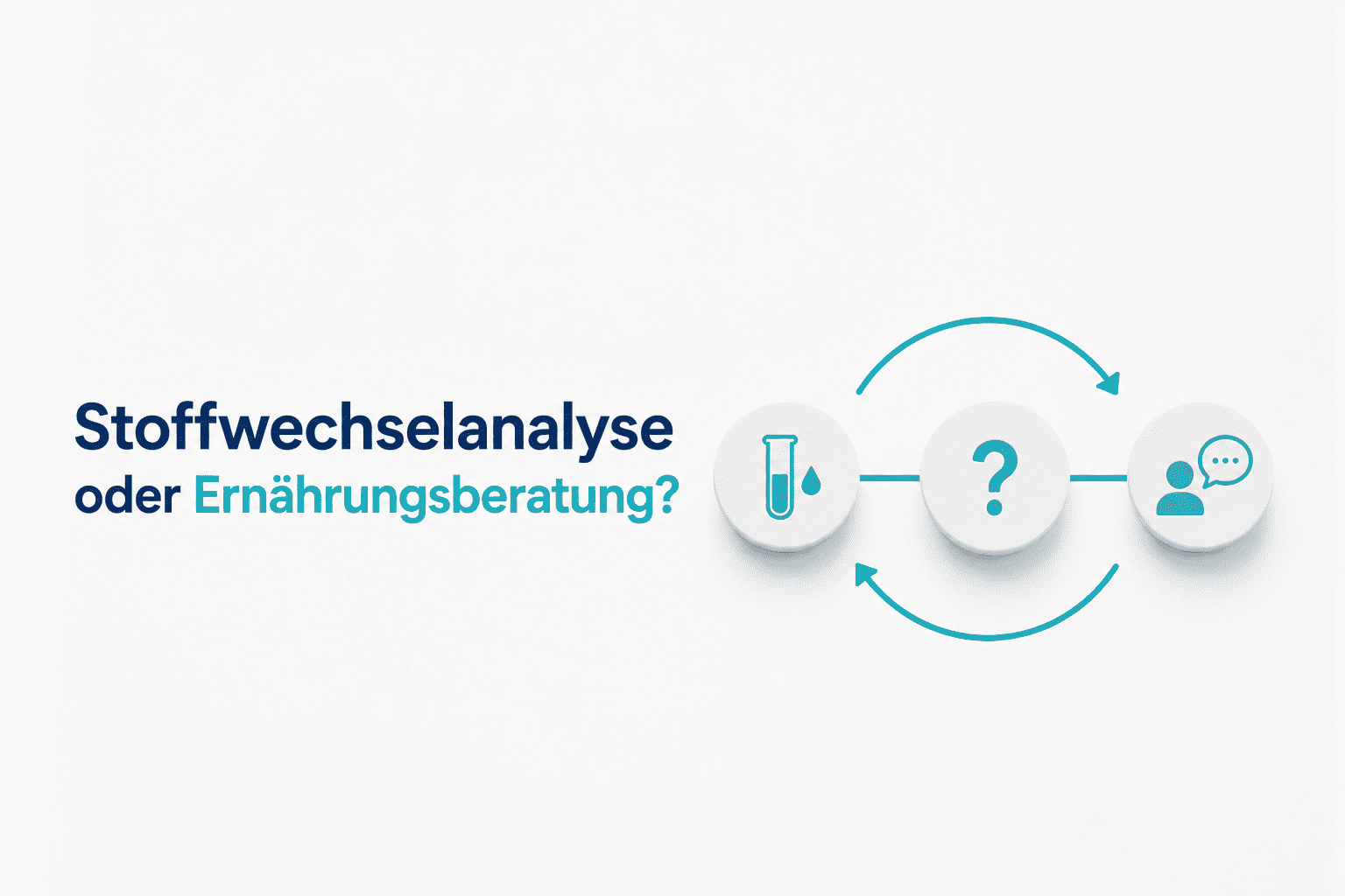 Stoffwechselanalyse oder Ernährungsberatung