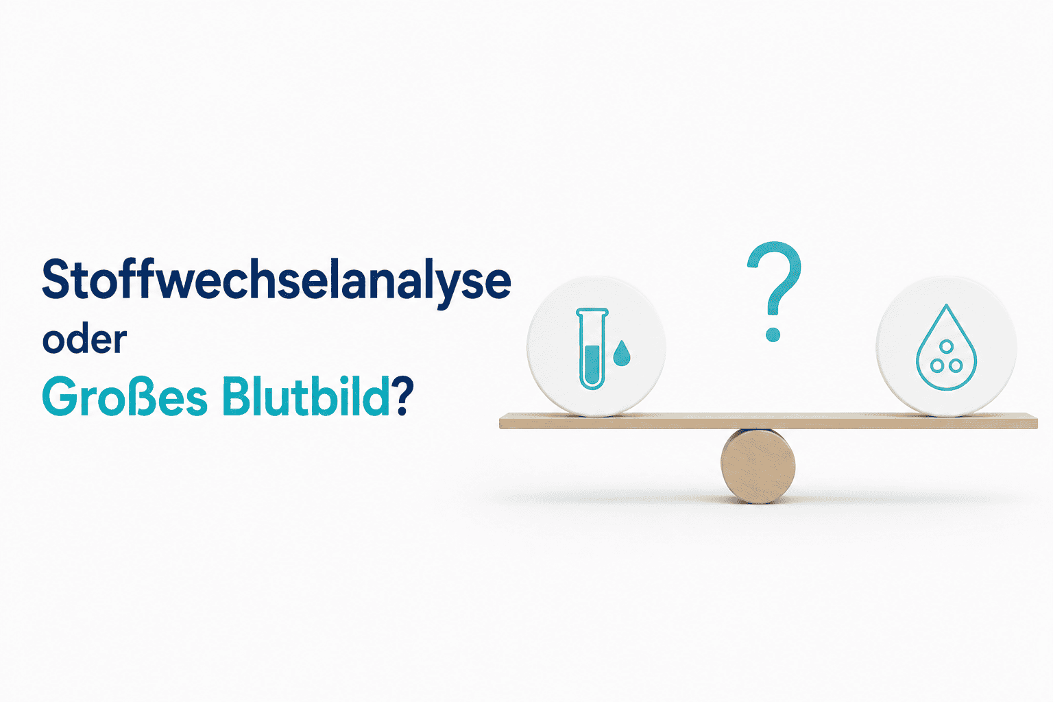 Reicht ein großes Blutbild aus, wenn man nicht abnimmt?