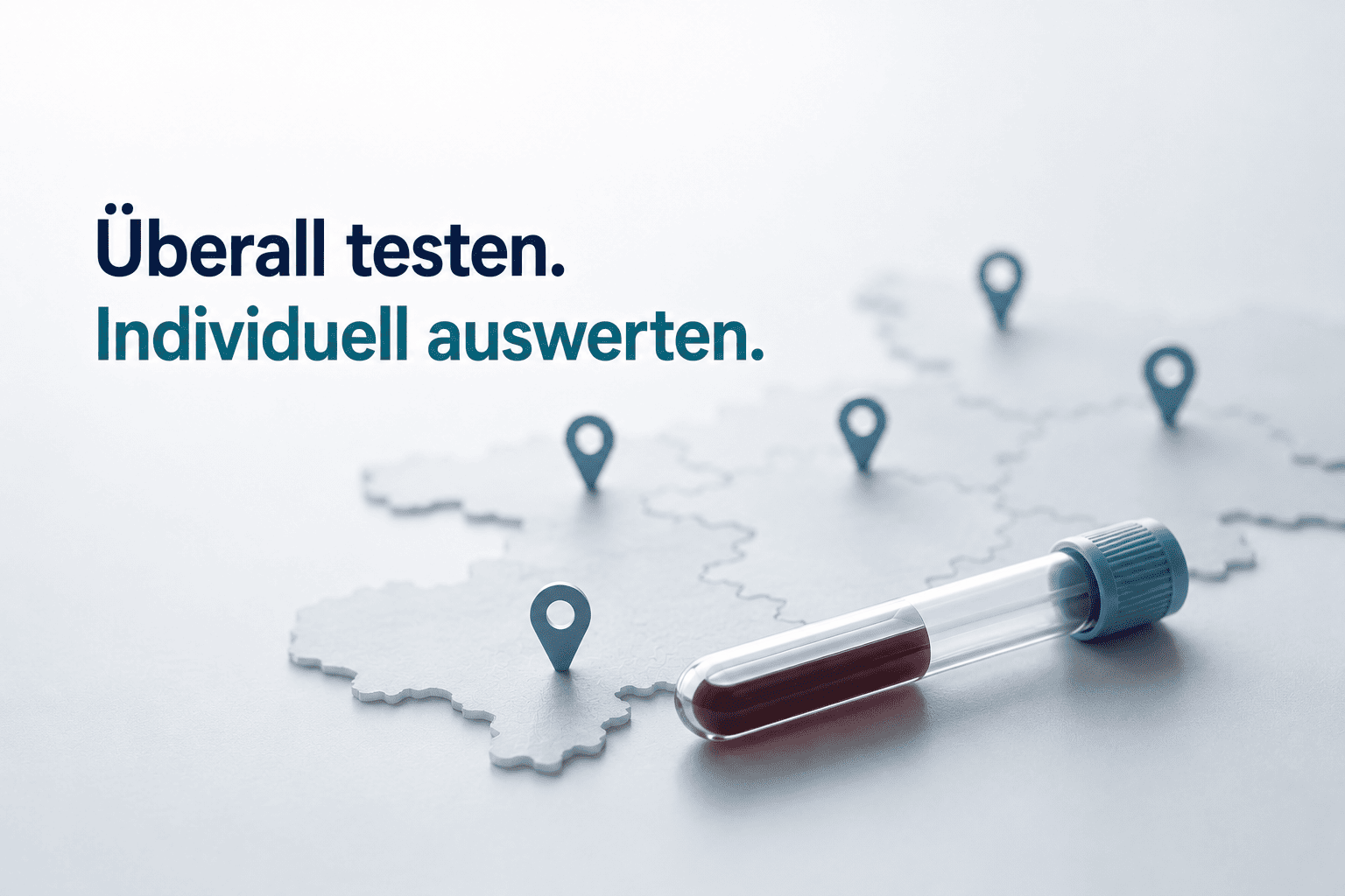 Blutabnahme für den SALOMED-Test